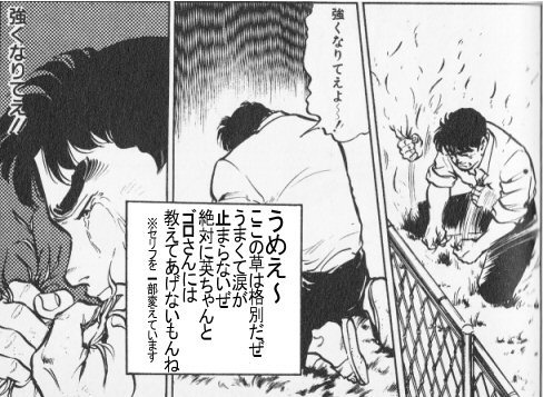 啓一草を喰う 啓一草を喰う